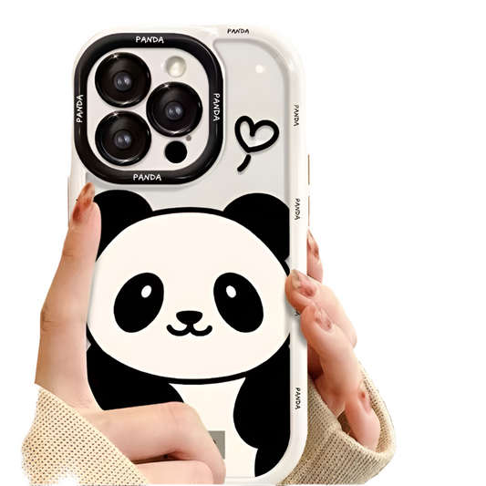 Plush Panda All-inclusive Drop-resistant Phone Case