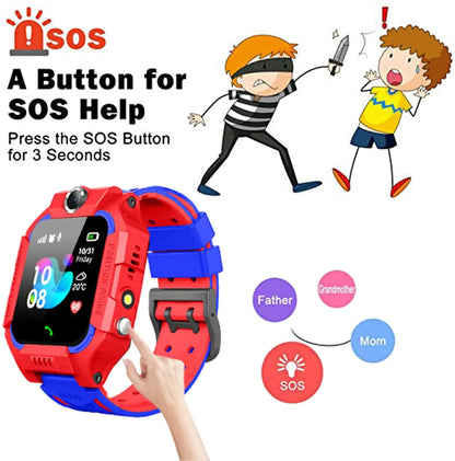 4G kids Smart Watch SOS Waterproof Sim Card Smartwatch for Children Boy Child Watch Girl LBS Location Tracker Clock Phone Call