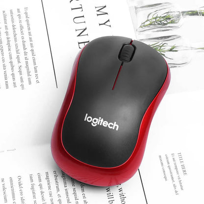 Logitech M185 Wireless Mouse 2.4 GHz USB 1000DPI 3 Buttons Silent Gaming Optical Navigation Mice for PC/Laptop Mouse Gamer